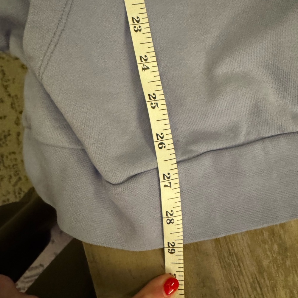 Zara Athleticz Light Gray/Blue Purple Pullover Hoodie - Picture 6 of 10